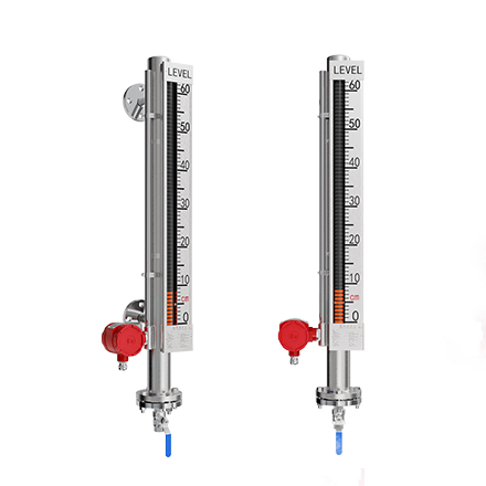 聯(lián)測(cè)SIN-UZS磁翻板液位計(jì)